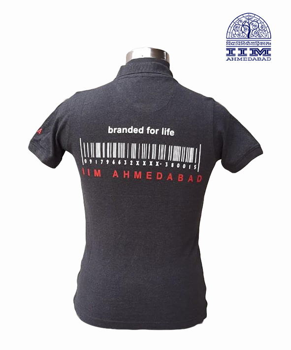 Polo  Branded For Life Charcoal